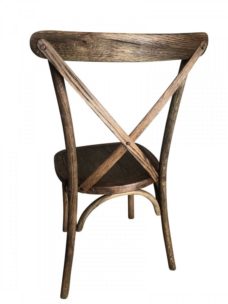 Chaise dos croisé champêtre