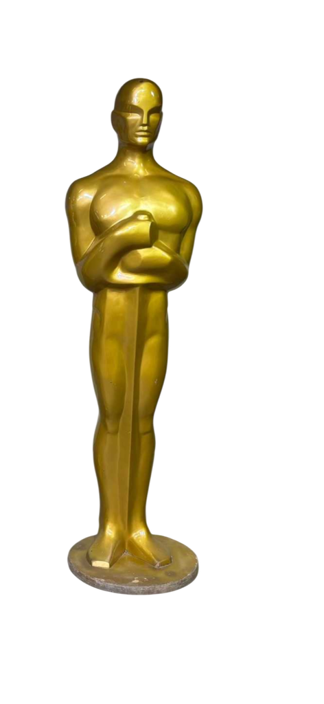 Statue Oscar Or 2m70