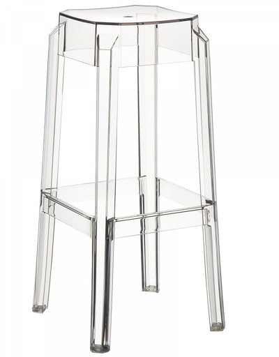 TABOURET DE BAR FOX Transparant