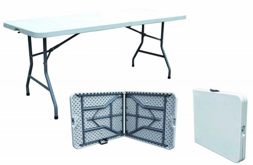 TABLE VALISE - 183x76 cm - Pour 6 personnes