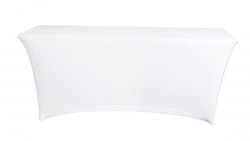 NAPPE-HOUSSE EXTENSIBLE TABLES 183 x 76 cm Blanc