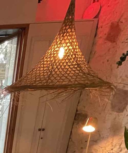 Grande lampe bohème