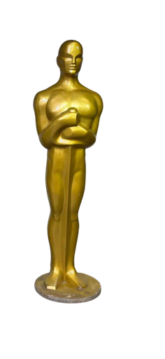 Statue Oscar Or 2m70